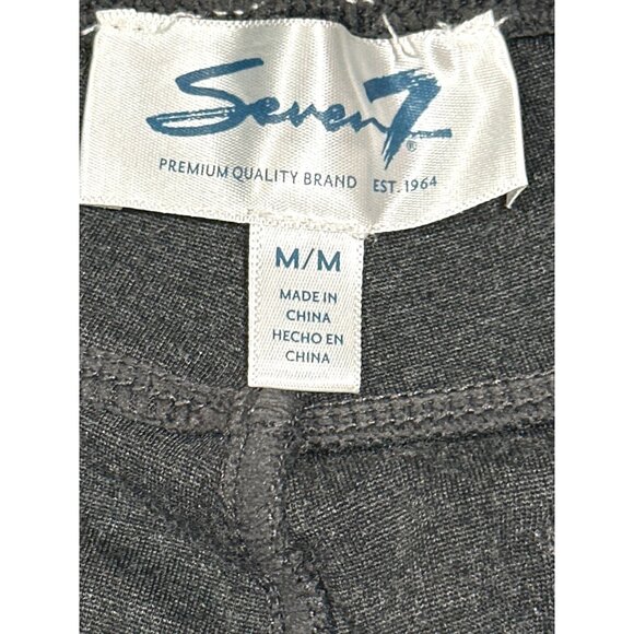 Seven7 Super Comfy Versatile Charcoal Pull On Leggings Soft Stretch Rayon Blend - Picture 3 of 9